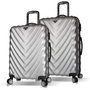 Zoozie Bags Juego de Maletas de 2 Piezas Gris